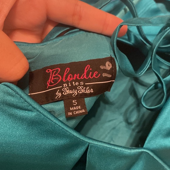 Teal Stacy Sklar dress - Picture 5 of 16